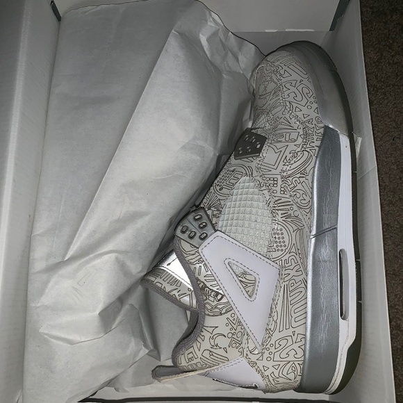JordanRetro 4 Lazer - Picture 1 of 3
